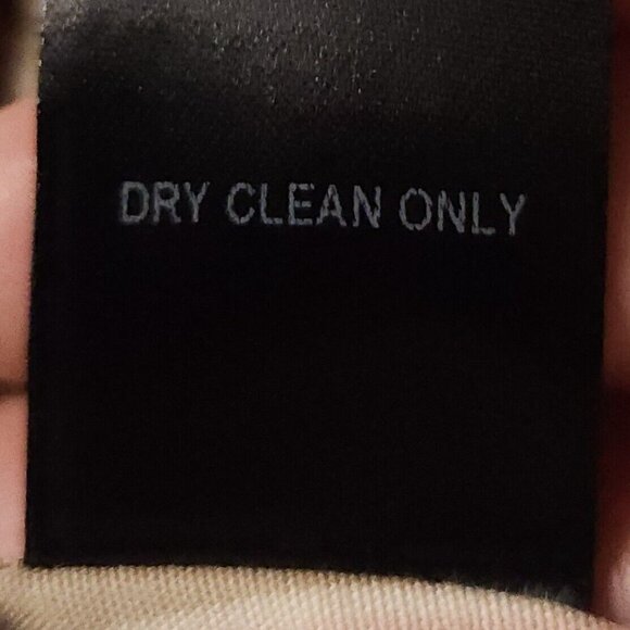 Composd Taupe White Pinstripe High Low Blazer 14 - Picture 7 of 8